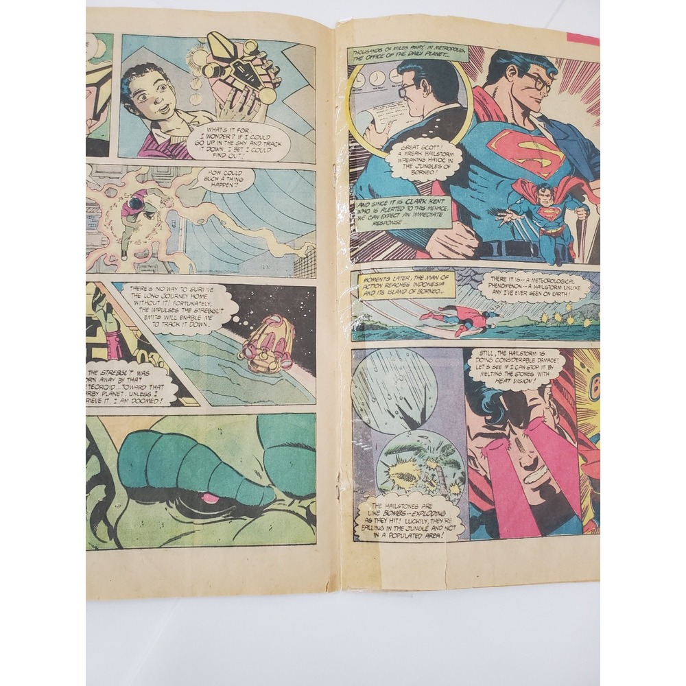 DC Action Comics 580 June 1986 Superman The Man of Steel Copper Age Comic Book - Picture 5 of 5